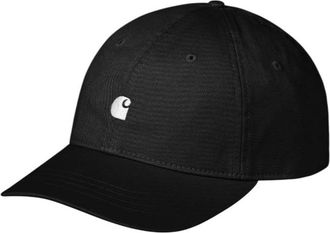 Carhartt Work in Progress Black Logo Baseball Hat