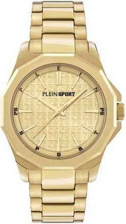 Plein Sport Onyx Bracelet Watch in Gold at Nordstrom Rack