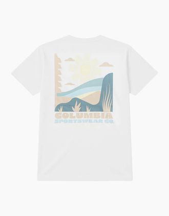 Columbia Mens Columbia CSC Back Logo T-Shirt - White - Size: 40