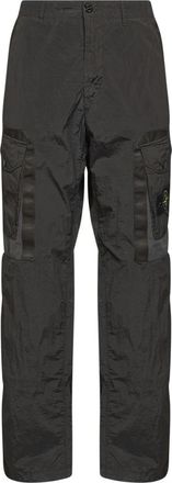 Stone Island Cargo Broek - Heren - Straight fit broeken - Grijs - W34 - Nylon - Broeken
