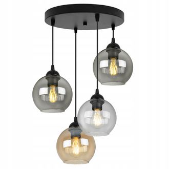 OEM L&aacute;mpara Colgante Moderna Con Bola De Cristal, Elecci&oacute;n De Color