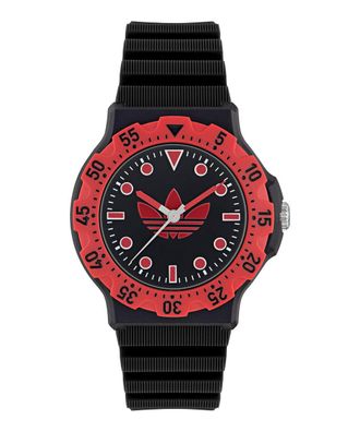 adidas Originals Adidas Originals Discoverer Twee Unisex Zwarte Horloge AOSY25514