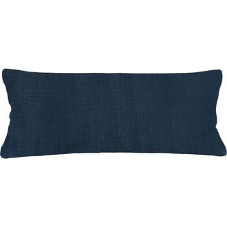 Anaya with Love So Soft Linen Pillow with Down Insert in Navy Blue at Nordstrom, Size 2Ft 0In X 2Ft 0In