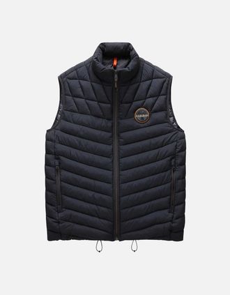 Napapijri Mens Napapijri A-Lapaz Puffer Vest - Black - Size: 38/Regular