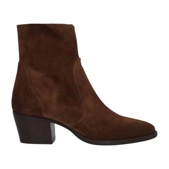Lina Locchi Nw336 Laarsjes met hak - Dames - Schoenen - Bruin - Maat: 38 EU Su&egrave;de
