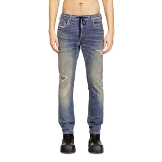 Diesel Regular Regular Waist 2032 D-Krooley Joggjeans, Medium blue, Zip fly