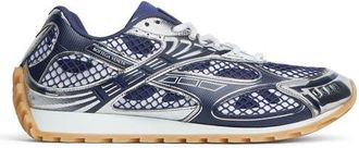 Bottega Veneta Orbit Low Top Sneaker in Abyss-Silver at Nordstrom, Size 7Us