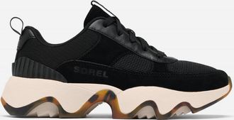 Sorel Womens Kinetic Impact Ii Wonder Lace In Black/chalk