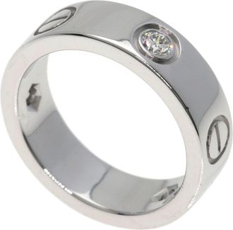 Cartier White Gold (18K) Band Ring (Pre-Owned)