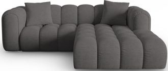 CXL by Christian Lacroix 3-Sitzer Designer Ecksofa Clotilde mit Eckteil rechts - Strukturstoff