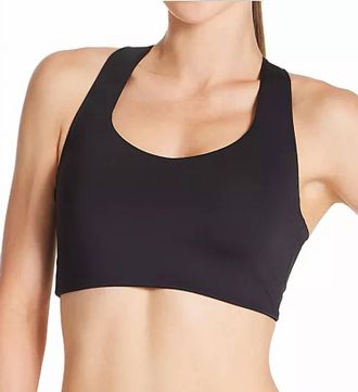 New Balance Dry Power X High Impact Sports Bra In Black