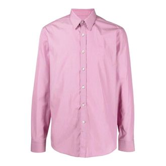 Ferragamo Heren, Overhemden, Roze, Maat: 2XL