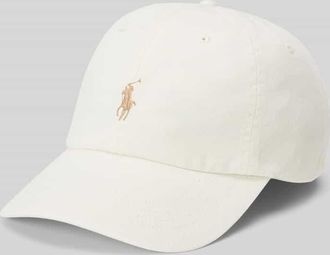 Polo Ralph Lauren Basecap aus reiner Baumwolle in Beige, Gr&ouml;&szlig;e 1