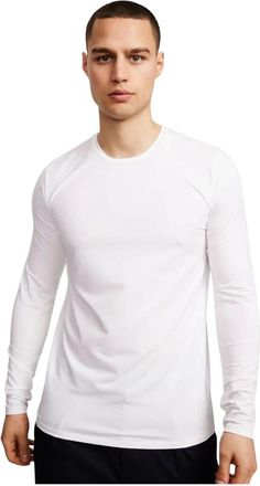 Kiefermann Long Sleeve Tops, male, White, Size: XL Emil LS Shirt