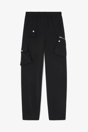 Ganni Black Twill Suiting Pants - Size 34