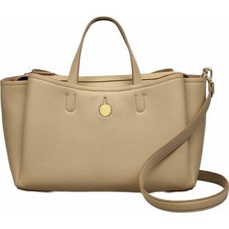 Radley London Bathurst Mews Medium Ziptop Satchel Bag in Stone at Nordstrom