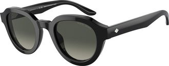 Giorgio Armani AR8172U 587571 Womens Sunglasses Black Size 46