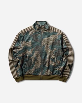 KAPITAL Men s Smooth Jersey Rain Camo Track Jacket Rain Camo