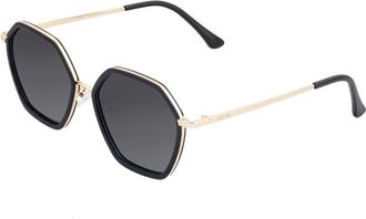 Bertha Sunglasses Ariana Polarized Sunglasses in Black/black at Nordstrom