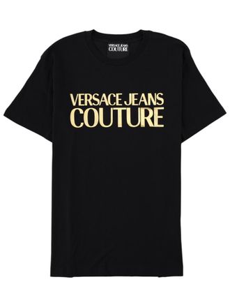 Versace Jeans Couture Black Crew Neck T-Shirt