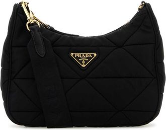 Prada Black Logo Crossbody Bag