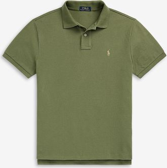 Polo Ralph Lauren Polohemd aus Baumwollpiqu&eacute; mit Pony-Stickerei Custom Slim Fit