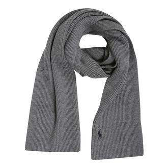 Polo Ralph Lauren Sciarpa Invernale Stilosa per Uomo - - Accessories - Uomo - Grigio - ONE SIZE