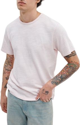 Rag & Bone Classic Flame Slub Cotton T-Shirt in Rosewater at Nordstrom, Size Xx-Large