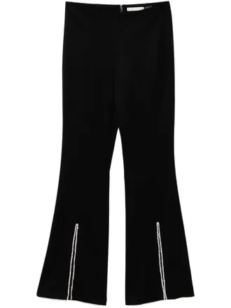 Alice & Olivia Rmp flared broek - Zwart