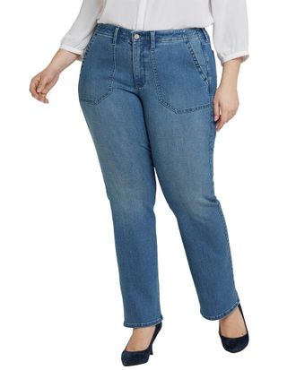 NYDJ Nydj Plus Barbara Stunning Bootcut Jean