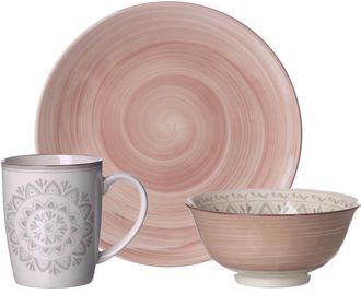 Ritzenhoff & Breker Frühstücks-Geschirrset »Valencia« 3 Teile, für 1 Person (Teller, Tasse, Schale)