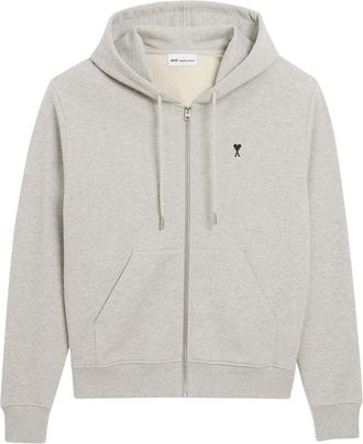 Ami Quota Ami De Coeur Zip-Through Hoodie