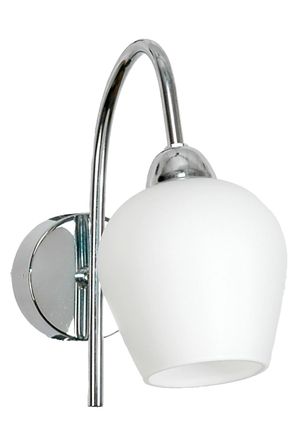 OEM L&aacute;mpara De Techo Cromada Con Pantalla De Cristal Blanco Maximus 7-173