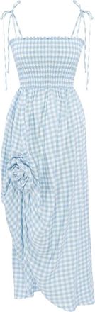 Sleeper Abito midi a quadretti - Blu