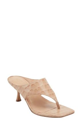 Marc Fisher Adia Flip Flop in Medium Natural at Nordstrom, Size 7.5