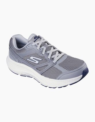 Skechers Mens Skechers Go Run Consistent 2.0 Mapleton Leather Mens Grey Trainers - Size: UK 9 / eu 43.5 / us 10