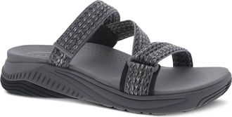 Dansko Womens Rosette Sandal In Grey Multi Webbing