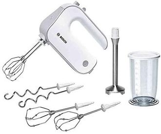 Bosch Mfq4075de Batidora Batidora De Mano 550 W Plata, Blanco