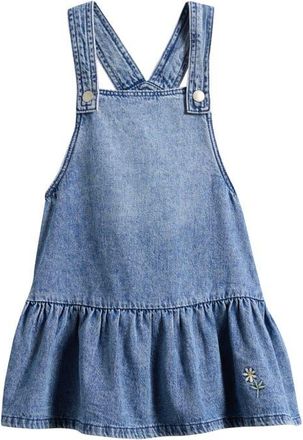 Next Kids Denim Pinafore Dress in Blue at Nordstrom, Size 12-18M
