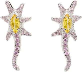 Collina Strada Silver Star Trail Earrings
