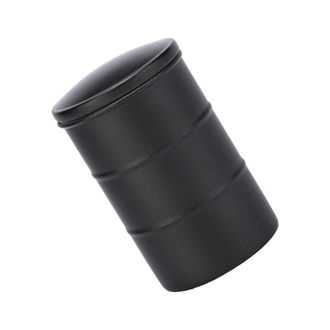 OEM Bote Para Caf&eacute; De Acero Inoxidable 304, Tarro De Almacenamiento - Negro