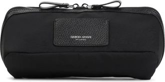 Giorgio Armani Trousse da bagno con stampa - Nero