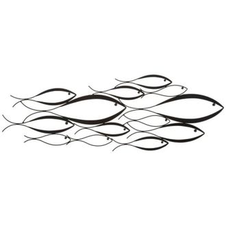 Charme 1921 Charme1921 - Decorazione Parete Pesci cm 100X1X35 - fishy