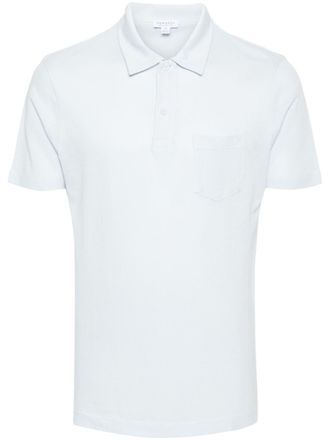 Sunspel Polo Riviera - Blu