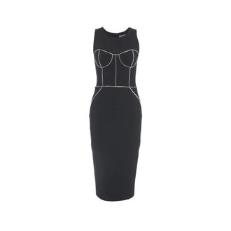 Elisabetta Franchi Mujer, Vestidos, Negro, Talla: S