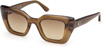 Guess GU00353 98F Womens Sunglasses Green Size 48