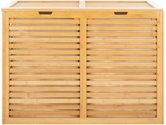 Safavieh Lahiri 2 Compartment Laundry Basket
