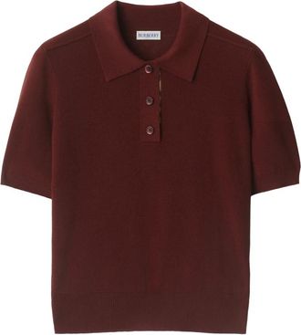 Burberry Wool Polo Shirt