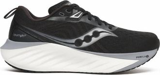 Saucony Womens Triumph 22 Running Shoes In Black White