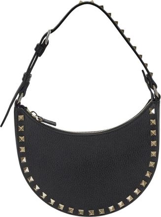 Valentino Garavani Schoudertas - Dames - Schoudertassen - Zwart - ONE Size - Leer - Tassen
